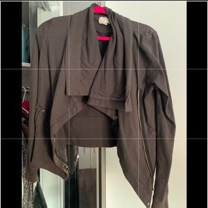 Gray Converse Crisscross Jacket